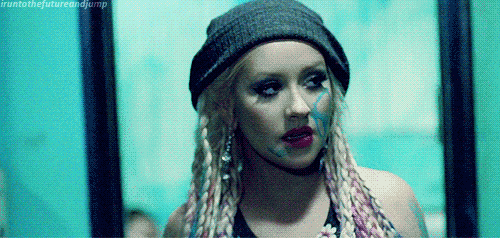 Artiesten Christina aguilera Gifs muziekvideo jouw lichaam 