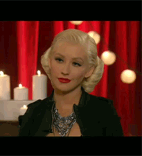 Christina Aguilera GIF. Artiesten Christina aguilera Gifs Xtina Klucht 
