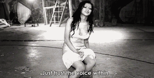 Artiesten Christina aguilera Gifs de stem 