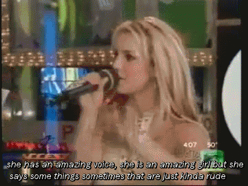 Artiesten Christina aguilera Gifs glimlach tieten 