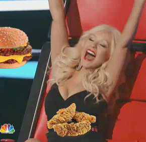 Dancing Burger Gif