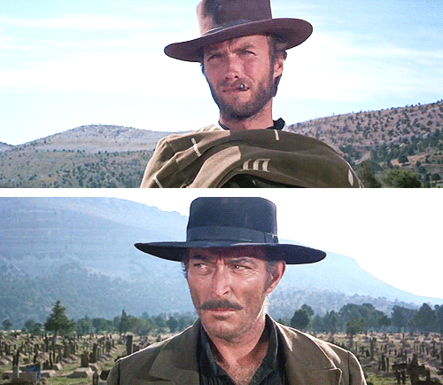 Clint Eastwood GIF. Cowboy Western Gifs Filmsterren Clint eastwood Maudit Het goede van de slechte en de lelijke Wijfjes k 