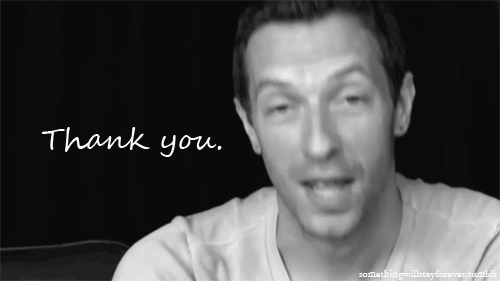 Artiesten Dankjewel Coldplay Gifs 