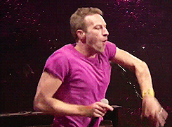 Coldplay GIF. Artiesten Coldplay Gifs Chris martin 