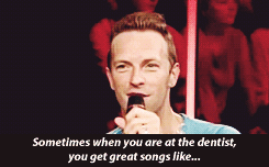 Coldplay GIF. Artiesten Coldplay Gifs Chris martin 
