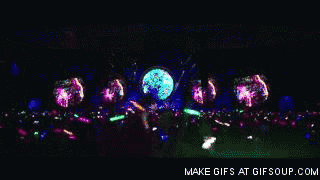 Artiesten Coldplay Gifs boog 