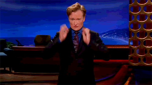 Conan Obrien GIF. Gifs Filmsterren Conan obrien 