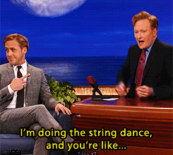 Conan Obrien GIF. Gifs Filmsterren Conan obrien Jessica biel 