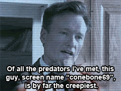 Conan Obrien GIF. Gifs Filmsterren Conan obrien 