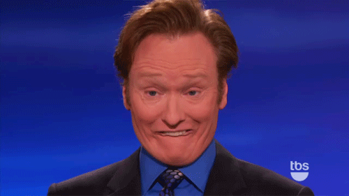 Conan Obrien GIF. Gifs Filmsterren Conan obrien 