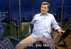 Conan Obrien GIF. Gifs Filmsterren Conan obrien 