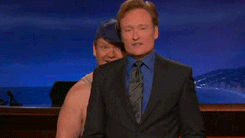 Conan Obrien GIF. Gifs Filmsterren Conan obrien Jessica biel 