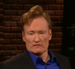 Conan Obrien GIF. Gifs Filmsterren Conan obrien 