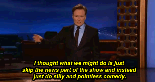 Conan Obrien GIF. Gifs Filmsterren Conan obrien 