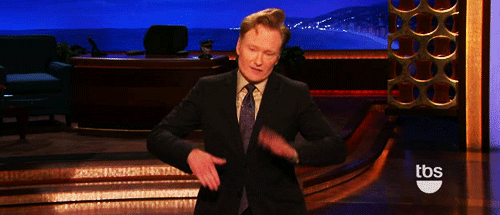 Conan Obrien GIF. Gifs Filmsterren Conan obrien 