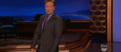 Conan Obrien GIF. Gifs Filmsterren Conan obrien 