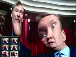 Conan Obrien GIF. Gifs Filmsterren Conan obrien 
