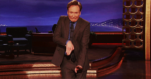 Conan Obrien GIF. Gifs Filmsterren Conan obrien 