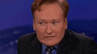 Conan Obrien GIF. Gifs Filmsterren Conan obrien 