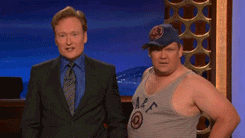 Conan Obrien GIF. Gifs Filmsterren Conan obrien Gefrustreerd Eye roll Boeiend 