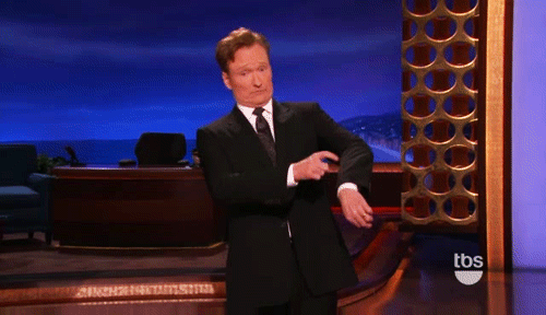 Conan Obrien GIF. Gifs Filmsterren Conan obrien 