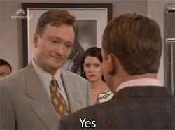 Conan Obrien GIF. Gifs Filmsterren Conan obrien 