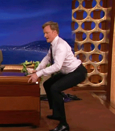 Conan Obrien GIF. Gifs Filmsterren Conan obrien 