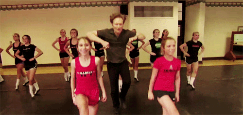 Conan Obrien GIF. Gifs Filmsterren Conan obrien Lus Lachend 