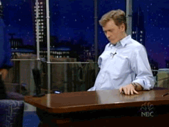 Conan Obrien GIF. Gifs Filmsterren Conan obrien 