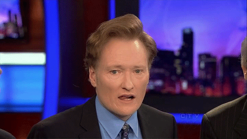 Conan Obrien GIF. Gifs Filmsterren Conan obrien 