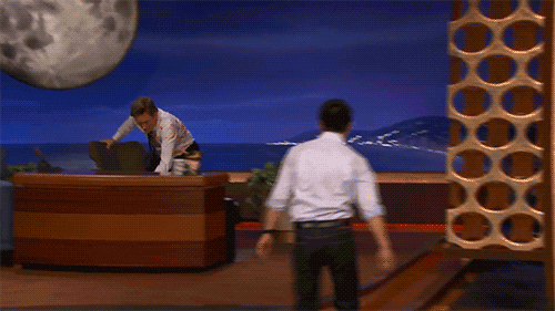 Conan Obrien GIF. Gifs Filmsterren Conan obrien 