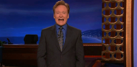 Conan Obrien GIF. Gifs Filmsterren Conan obrien 