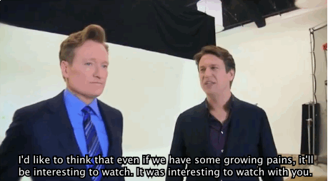 Conan Obrien GIF. Gifs Filmsterren Conan obrien 