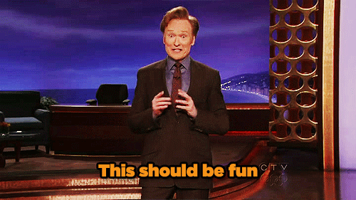 Conan Obrien GIF. Gifs Filmsterren Conan obrien 