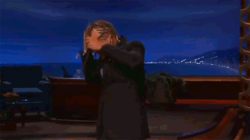 Conan Obrien GIF. Gifs Filmsterren Conan obrien 