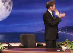 Conan Obrien GIF. Gifs Filmsterren Conan obrien 