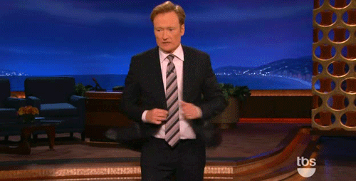 Conan Obrien GIF. Gifs Filmsterren Conan obrien 