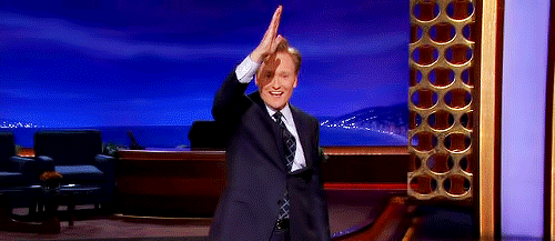 Conan Obrien GIF. Gifs Filmsterren Conan obrien 