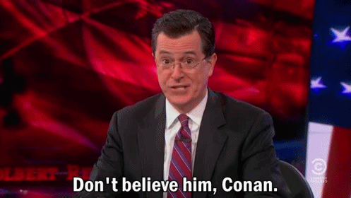 Conan Obrien GIF. Zonnebril Gifs Filmsterren Conan obrien Koel 