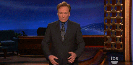 Conan Obrien GIF. Gifs Filmsterren Conan obrien 