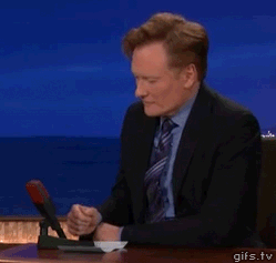Conan Obrien GIF. Gifs Filmsterren Conan obrien 