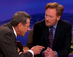 Conan Obrien GIF. Gifs Filmsterren Conan obrien 