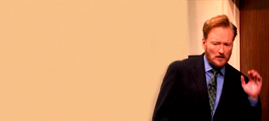 Conan Obrien GIF. Gifs Filmsterren Conan obrien 