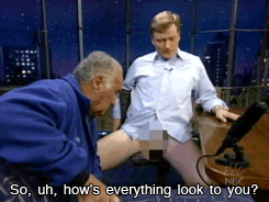 Conan Obrien GIF. Gifs Filmsterren Conan obrien 