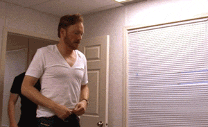 Conan Obrien GIF. Gifs Filmsterren Conan obrien 
