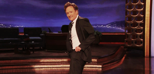 Conan Obrien GIF. Gifs Filmsterren Conan obrien 