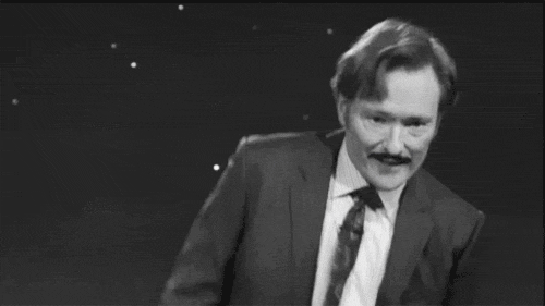 Conan Obrien GIF. Gifs Filmsterren Conan obrien 