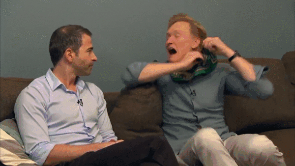 Conan Obrien GIF. Gifs Filmsterren Conan obrien 