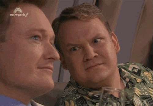 Conan Obrien GIF. Gifs Filmsterren Conan obrien 