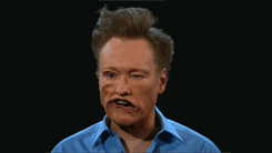 Conan Obrien GIF. Gifs Filmsterren Conan obrien 